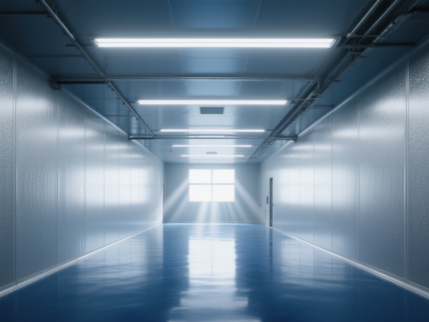 4500平合肥新能源精密電子無(wú)塵車(chē)間凈化裝修工程